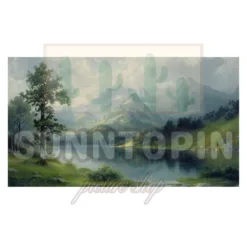 "Mountain Serenity" Landscape Print in Kirkwood